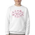 Occupational Therapy Coquette Bow OT COTA Back To School Youth Crewneck Sweatshirt