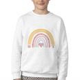 Pre-K Vibes Pencil Rainbow Back To School Boys Girls Kids Premium Tri-Blend Youth Crewneck Sweatshirt