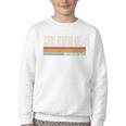 School Behavior Aide Week Retro Vintage Back To School Day Premium Tri-Blend Youth Crewneck Sweatshirt
