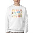School Psych Psychologist Back To School Groovy Vintage Youth Crewneck Sweatshirt School Psych Psychologist Back To School Groovy Vintage Youth Crewneck Sweatshirt