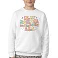 In My School Psychologist Era Retro Back To School Counselor Youth Crewneck Sweatshirt In My School Psychologist Era Retro Back To School Counselor Youth Crewneck Sweatshirt