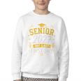 Senior 2027 My Last First Day Class Of 27 Back To School Youth Crewneck Sweatshirt Senior 2027 My Last First Day Class Of 27 Back To School Youth Crewneck Sweatshirt