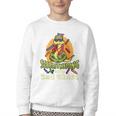 Slithering Into 2nd Grade First Day Back To School Snake Performance Youth Crewneck Sweatshirt Slithering Into 2nd Grade First Day Back To School Snake Performance Youth Crewneck Sweatshirt
