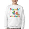 Steppin Into Fourth Grade Back To School First Day 4th Grade Youth Crewneck Sweatshirt Steppin Into Fourth Grade Back To School First Day 4th Grade Youth Crewneck Sweatshirt