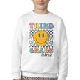 Third Grade Vibes Retro Smile Back To School 3rd Grade Team Youth Crewneck Sweatshirt Third Grade Vibes Retro Smile Back To School 3rd Grade Team Youth Crewneck Sweatshirt