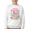 Valentine’s Day Western Life Cowboys Cupid Howdy Valentine Raglan Baseball Tee Youth Crewneck Sweatshirt