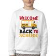 Welcome Back To School For Bus Drivers First Day Of School Youth Crewneck Sweatshirt Welcome Back To School For Bus Drivers First Day Of School Youth Crewneck Sweatshirt