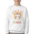 Welcome Back To School Raccoon First Day Of School Checkered Premium Tri-Blend Youth Crewneck Sweatshirt Welcome Back To School Raccoon First Day Of School Checkered Premium Tri-Blend Youth Crewneck Sweatshirt
