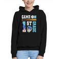 1st Grade Back To School Baseball Drip Ice Cream Game On Graphic Youth Hoodie 1st Grade Back To School Baseball Drip Ice Cream Game On Graphic Youth Hoodie