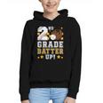 2nd Grade Batter Up Baseball First Day Back To School Graphic Youth Hoodie 2nd Grade Batter Up Baseball First Day Back To School Graphic Youth Hoodie