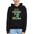 4th Grade Level Unlocked Back To School Pixel Game Graphic Youth Hoodie