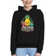Aloha Kindergarten Pineapple Back To School Graphic Youth Hoodie