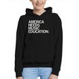 America Needs Music Education Advocacy Back To School Graphic Youth Hoodie America Needs Music Education Advocacy Back To School Graphic Youth Hoodie