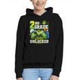 Back To School 2nd Second Grade Level Unlocked Gamer Kid Graphic Youth Hoodie Back To School 2nd Second Grade Level Unlocked Gamer Kid Graphic Youth Hoodie