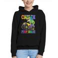 Back To School Boy Dinosaur I'm Ready To Crush First Grade Graphic Youth Hoodie