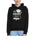 Back To School My Daddy Did It Graduation Proud Dad Graduated Small Graphic Youth Hoodie