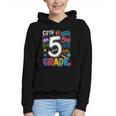 Back To School Fifth 5th Grade Classroom Typography Graphic Youth Hoodie