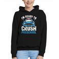Back To School First Day Of Preschool Police Car Boys Graphic Youth Hoodie