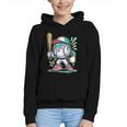 Baseball Character Cartoon Batter Drip Style Women Men Graphic Youth Hoodie Baseball Character Cartoon Batter Drip Style Women Men Graphic Youth Hoodie