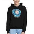 Baseball Drip Ice Cream Glove With Sprinkles Ball Boys Youth Graphic Youth Hoodie Baseball Drip Ice Cream Glove With Sprinkles Ball Boys Youth Graphic Youth Hoodie