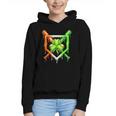 Baseball Drip Ice Cream St Patricks Day Shamrock Graphic Youth Hoodie Baseball Drip Ice Cream St Patricks Day Shamrock Graphic Youth Hoodie
