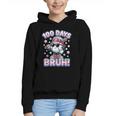 Baseball Ice Cram Drip 100 Days Of School 100th Boys Youth Graphic Youth Hoodie