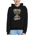 Born To Go Hunting Forced To Go Back To School Camo Deer Boy Graphic Youth Hoodie
