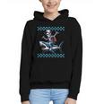 Boys Skeleton Riding a Shark Back To School Graphic Youth Hoodie Boys Skeleton Riding a Shark Back To School Graphic Youth Hoodie