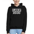 Class Of 2030 Back To School Graduation Senior Graphic Youth Hoodie