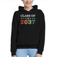 Class Of 2037 Grow With Me Back To School Pre-K 12th Grade Graphic Youth Hoodie