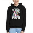 Crush Pre-K Girls Back To School Unicorn First Day Preschool Graphic Youth Hoodie