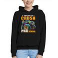 Crush Preschool Monster Truck Back To School Kids Boys Graphic Youth Hoodie