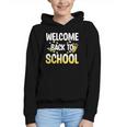 Cute Welcome Back To School 1st Day Back To School First Day Graphic Youth Hoodie Cute Welcome Back To School 1st Day Back To School First Day Graphic Youth Hoodie