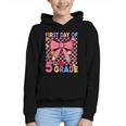 First Day Of 5th Grade Coquette Back To School Girls Kids Graphic Youth Hoodie First Day Of 5th Grade Coquette Back To School Girls Kids Graphic Youth Hoodie