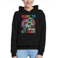 First Day Back To School 1st Grade Boys Football Dinosaur Graphic Youth Hoodie First Day Back To School 1st Grade Boys Football Dinosaur Graphic Youth Hoodie