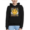 First Day Of Kindergarten Retro Back To School Girls Kids Graphic Youth Hoodie First Day Of Kindergarten Retro Back To School Girls Kids Graphic Youth Hoodie