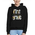 First Grade Dream Team Pencil Back To School Boys Girls Graphic Youth Hoodie