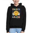 Fourth Grade Vibes Retro Smile Back To School 4th Grade Team Graphic Youth Hoodie Fourth Grade Vibes Retro Smile Back To School 4th Grade Team Graphic Youth Hoodie
