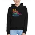 Gen Z Back To School New Grade Same Rizz No Cap Graphic Youth Hoodie Gen Z Back To School New Grade Same Rizz No Cap Graphic Youth Hoodie