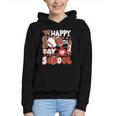 Happy 100 Days Of School Baseball Football PE Teacher Graphic Youth Hoodie Happy 100 Days Of School Baseball Football PE Teacher Graphic Youth Hoodie