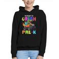 I'm Ready To Crush Pre-k Dinosaur Truck Back To School Boys Graphic Youth Hoodie