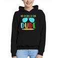Kindergarten Dude First Day Back To School Kids Boys Graphic Youth Hoodie Kindergarten Dude First Day Back To School Kids Boys Graphic Youth Hoodie