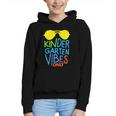 Kindergarten Vibes Only Glow Sunglasses Back To School Graphic Youth Hoodie