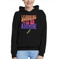 Learning Back To School Is a Motivational Graphic Youth Hoodie
