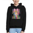 Leopard Glasses Blowing Bubble Gum Back To School Kids Graphic Youth Hoodie Leopard Glasses Blowing Bubble Gum Back To School Kids Graphic Youth Hoodie