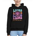 Lion Mascot Back To School Spirit Sports Men Women Groovy Graphic Youth Hoodie Lion Mascot Back To School Spirit Sports Men Women Groovy Graphic Youth Hoodie