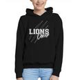 Lions Cheer Back To School Cheerleading Team Spirit Graphic Youth Hoodie