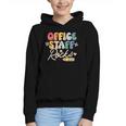 Office Staff Rocks Back To School Secretary Administrative Graphic Youth Hoodie