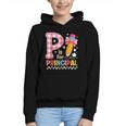 P Is For Principal Back To School Pencil Bow Principal Women Graphic Youth Hoodie P Is For Principal Back To School Pencil Bow Principal Women Graphic Youth Hoodie