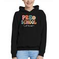 Preschool Crew Team Retro Groovy Vintage Back To School Graphic Youth Hoodie Preschool Crew Team Retro Groovy Vintage Back To School Graphic Youth Hoodie